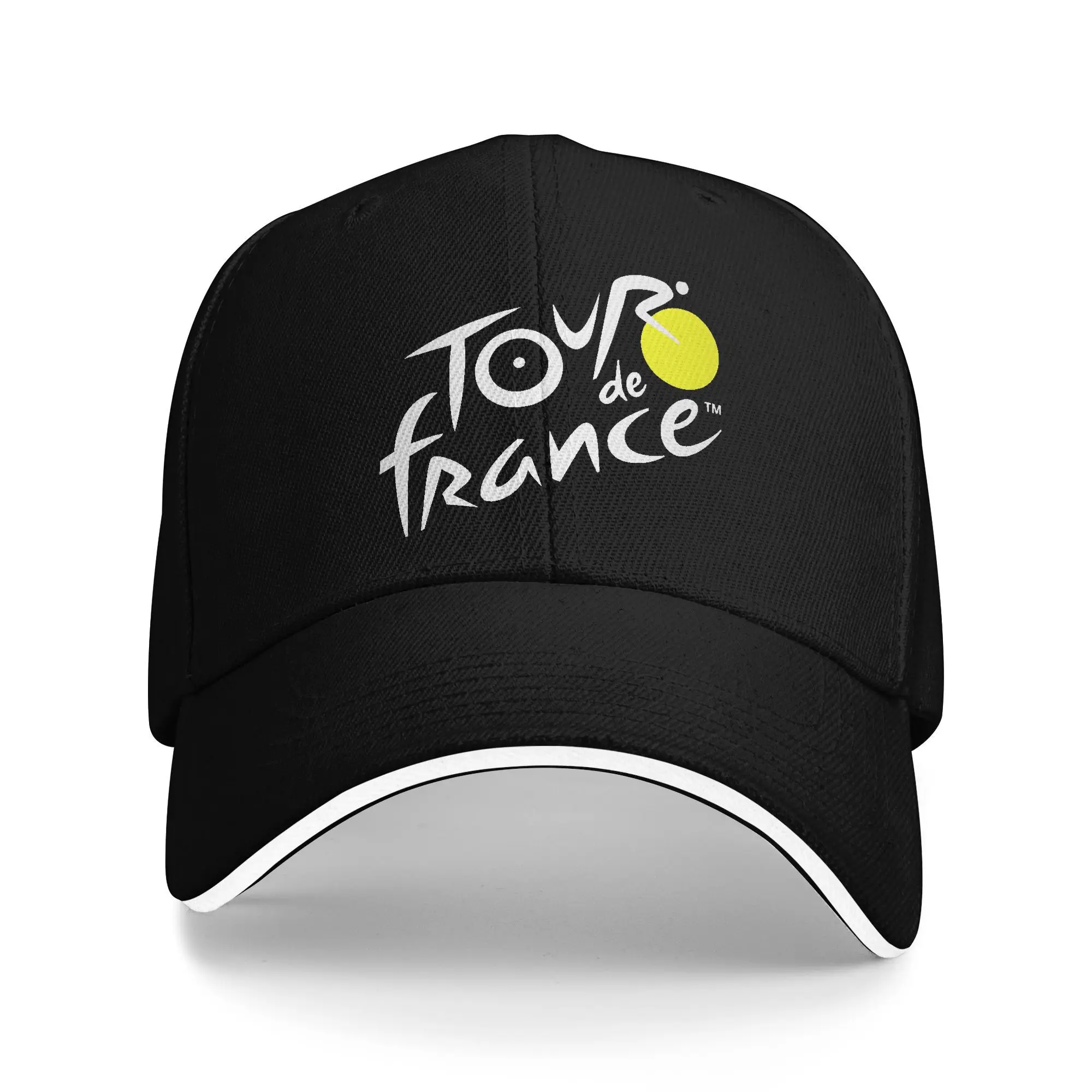 Le Tour de Cycling FranceS Gorra de béisbol Casual Bicicleta Carrera Sandwich Sombreros Estilo unisex Ajustable Papá Sombrero al aire libre