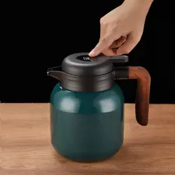 Steamed Pot, Stewed Teapot, Stainless Steel Heat Preservation Pot, Teapot, New Type of Household Tea Set for Soaking Tea