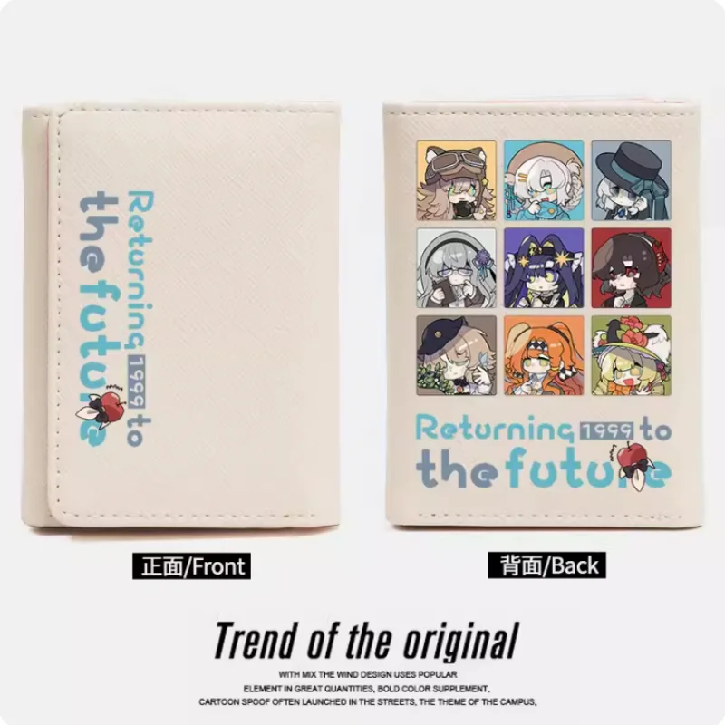 

Anime Reverse:1999 PU Purse Fashion Wallets Purse Card Coin Hasp Money Bag Cosplay Gift B809