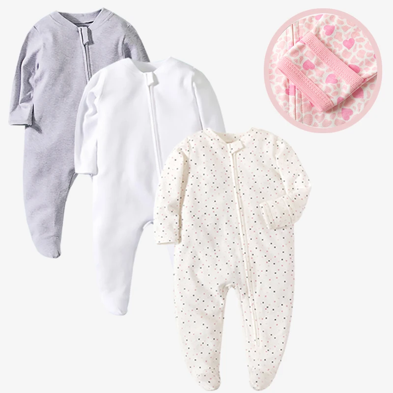 

Autumn Cotton Newborns Romper Baby Girl Clothes Long Sleeve Jumpsuit overalls Baby Clothing Baby Romper