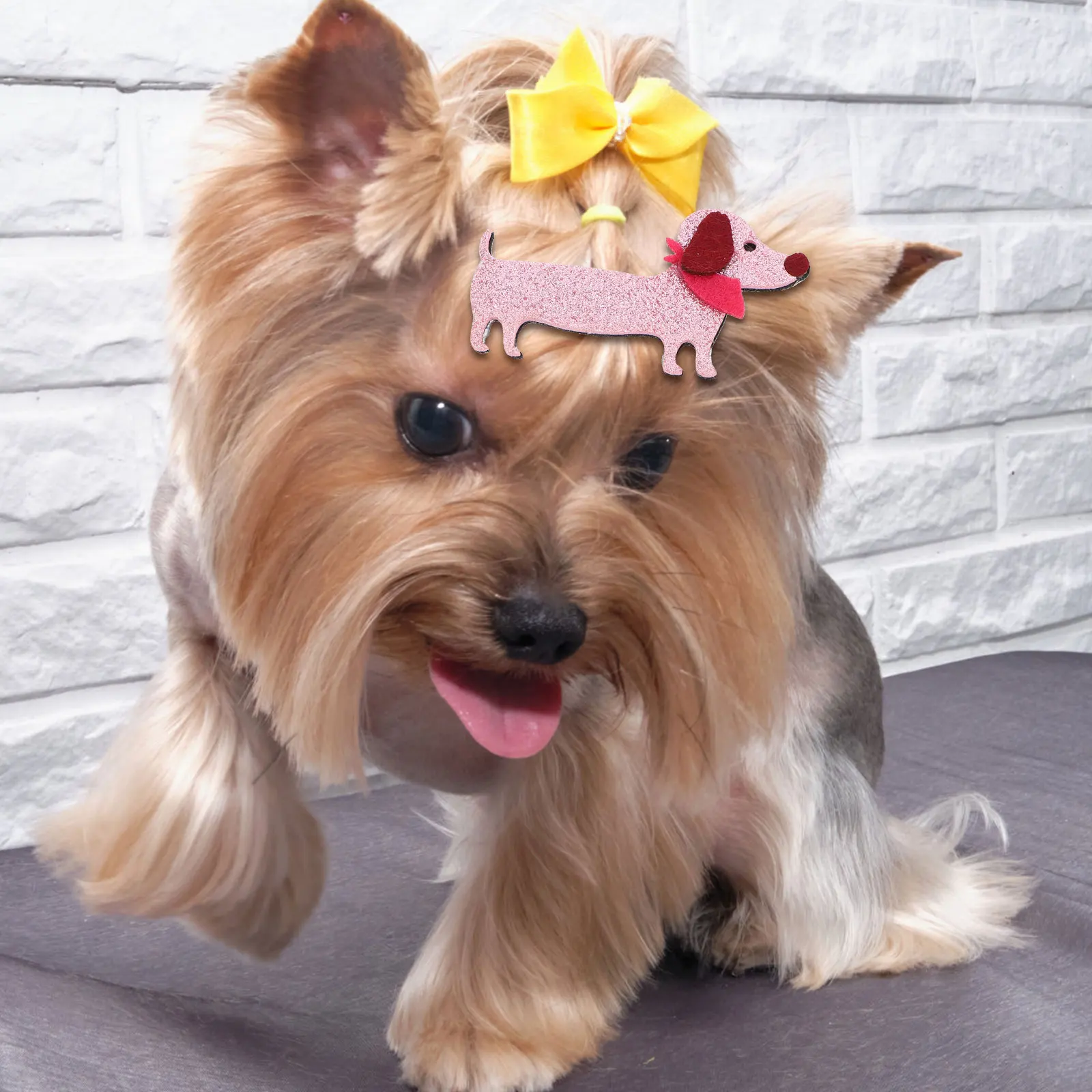 

6 Pcs Hair Clip Cartoon Dog Cute Puppy Shape Hairpin Accessories Summer Pet Hairpins Animal Clips