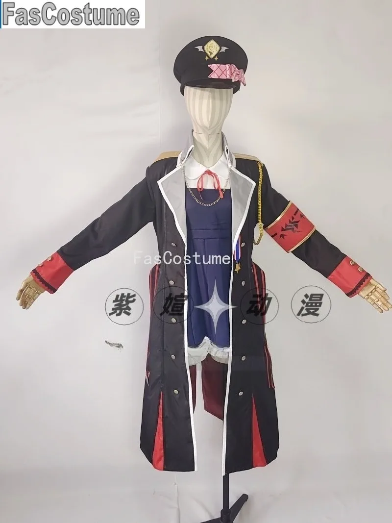 

FasCostume Blue Archive IJN Ibuki Game Suit Gorgeous Military Uniform Cosplay Costume Halloween Party Role Play Outfit Any Size