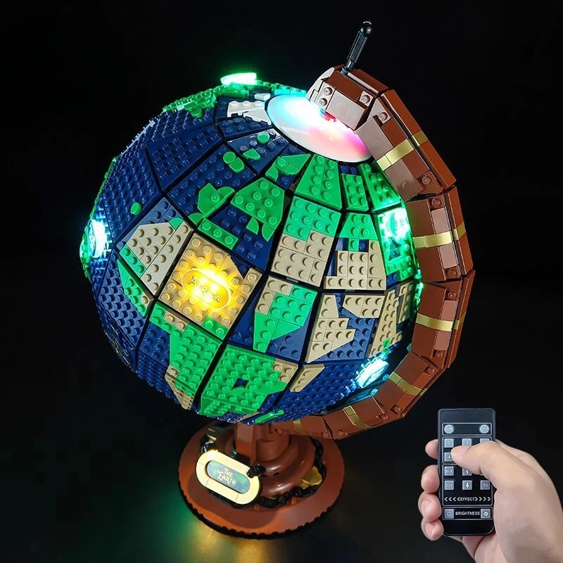 

LED Lighting Set Suitable for LEGO The Globe 21332(Not Including Building Blocks)