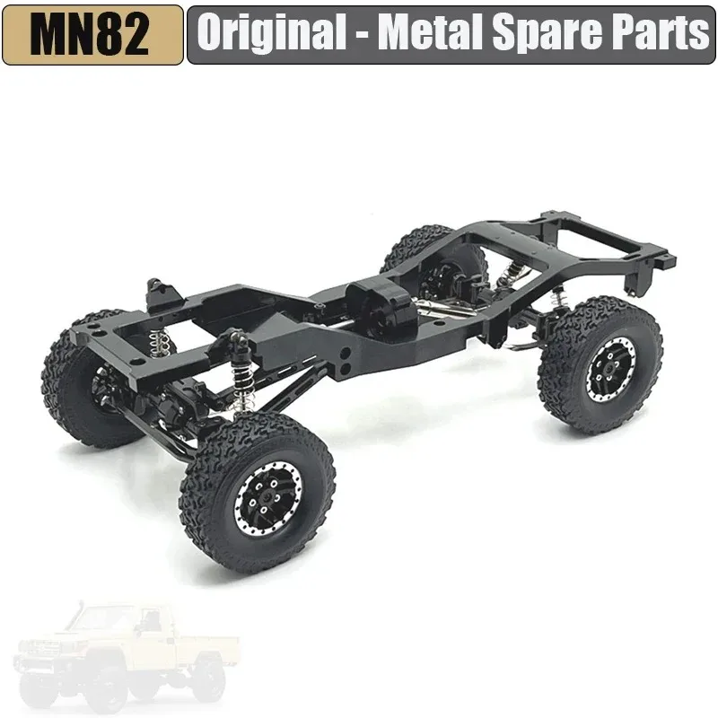 Metal Rear Axle Fixing Spring Plate Spring Fastenings Kit for MN 1/12 MN82 LC79 RC Car DIY Modified Spare Upgrade Parts