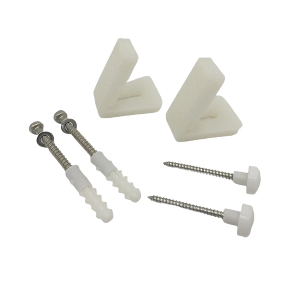 L-type Toilet Foot Mounting Screws Bolts Angled Floor Fixing Kit Bathroom Pan Bidet Fixing Kit Toilet Hardware Accessories