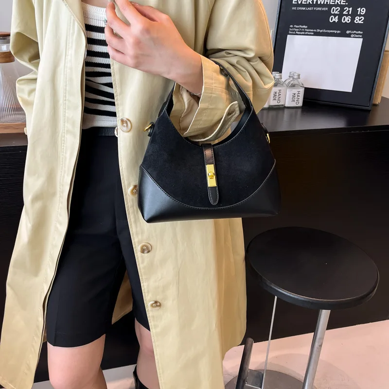 

2025 Large Capacity Work Tote Bag for Women, Spacious Laptop Briefcase, Fashionable PU Leather Shoulder Bag for Office