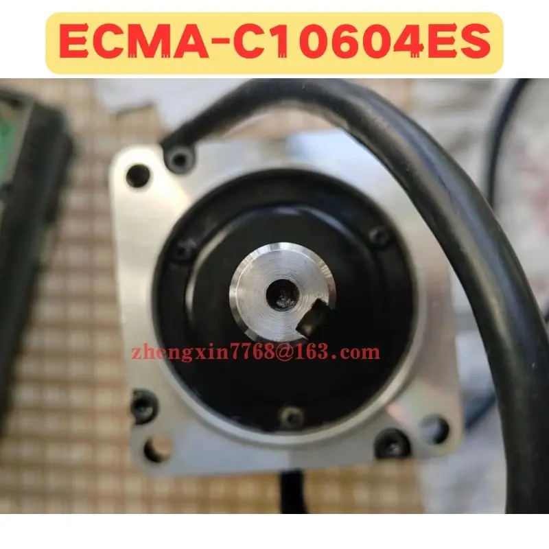 Used Servo Motor ECMA-C10604ES ECMA C10604ES Normal Function Tested OK