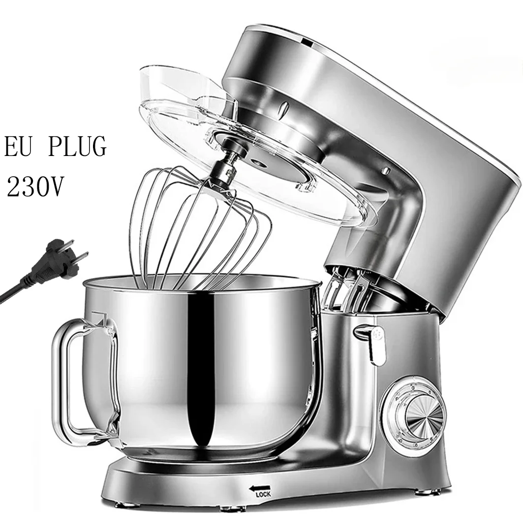 Kitchen OEM Household Food Processor Mixer Cake Electric 8L 10L AC/DC Bakery  Stand Mixers