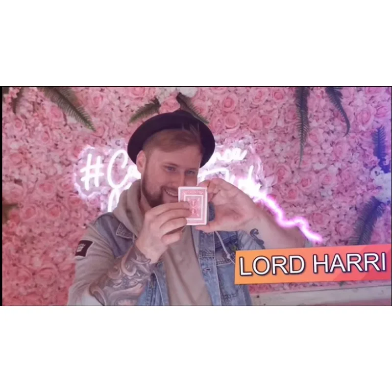 Minify RED or Blue Kev G&Lord Harri Gimmicks Amazing Card Effect Poker Card Magic Tricks Illusions Close Up Magic Props Street