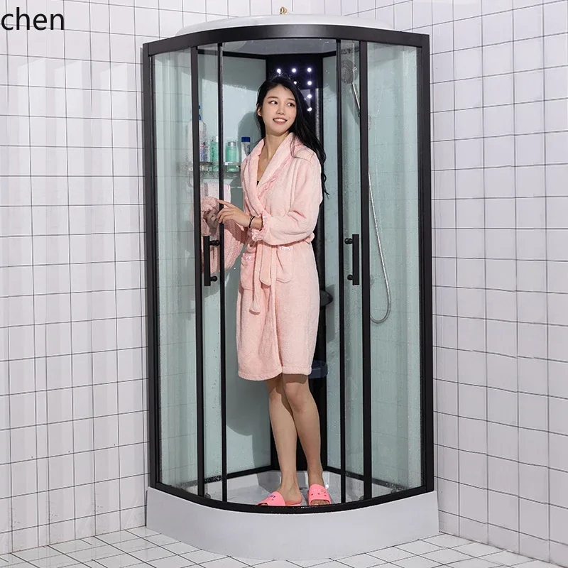 

U5.11A3-4 shower room tempered glass household partition bathroom integrated bath room wet and dry separation bath screen