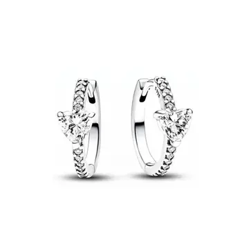 10 best sales Pandora 925 originale Aretes - №5