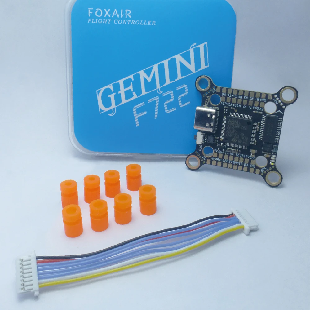 FOXAIR GEMINI F722 Stack ICM42688P F722 Flight Controller FPV20 30.5 Dual Mounting Holes for FPV Freestyle Drones Parts