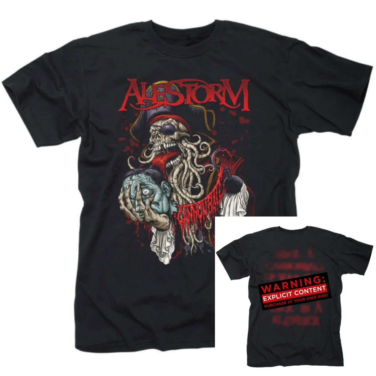 Alestorm Big Ship Little Ship Band T-Shirt Cotton Graphic Tee Men Women Summer Streetwear Top