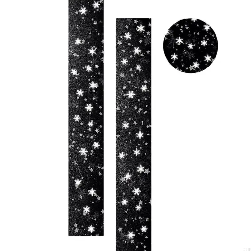 شريط الشتاء الشريط الزخرفي جميل شريط WASHIS الشريط الزخرفي الشريط يدوي الشريط لمجلات اليومية القصاصات K1KF