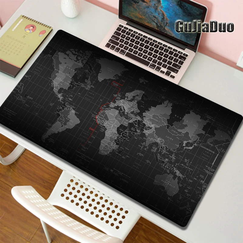 400x900 Gamer Large Size Map Mouse Pad Computer Table Pad XXL Anti Slip Desk Mat Gaming Hoom Accessories PC Art Mousepad Carpet