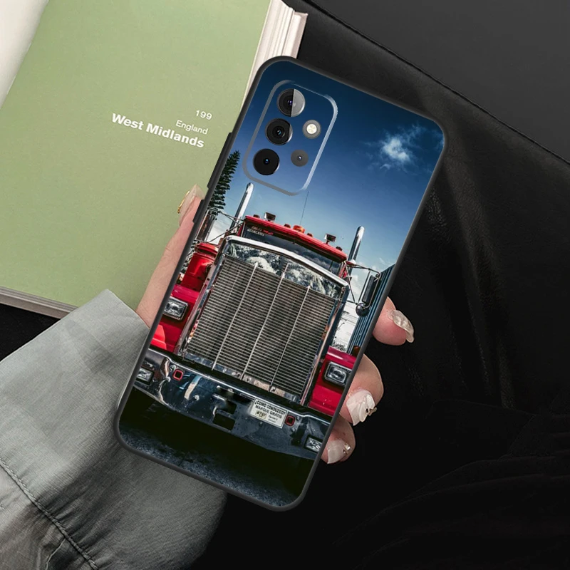 Heavy Truck Car Case For Samsung Galaxy A54 A34 A14 A12 A22 A32 A52 A72 A13 A33 A53 A50 A11 A31 A51 A71