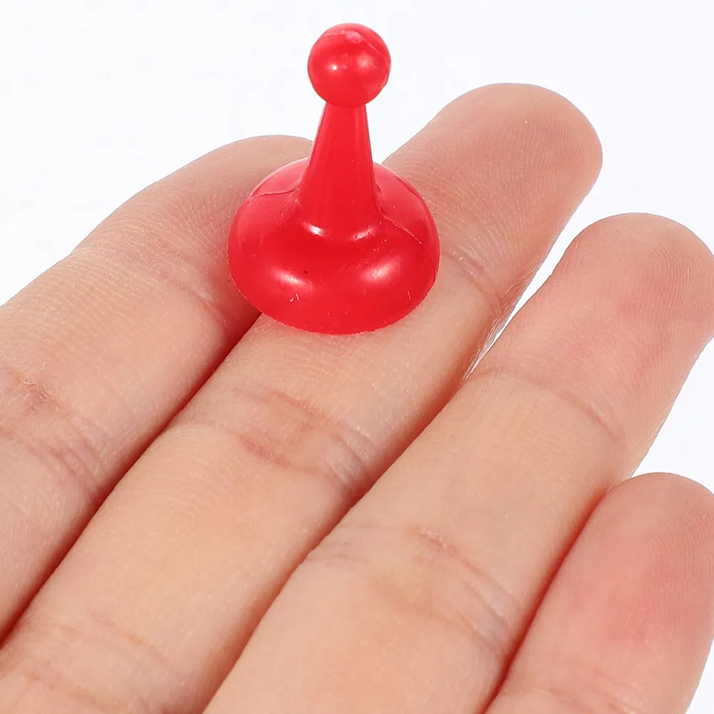 

32Pcs Flying Chess Board Game Pieces Multicolor Plastic Pawns Lightweight Portable Replacement Components for Game