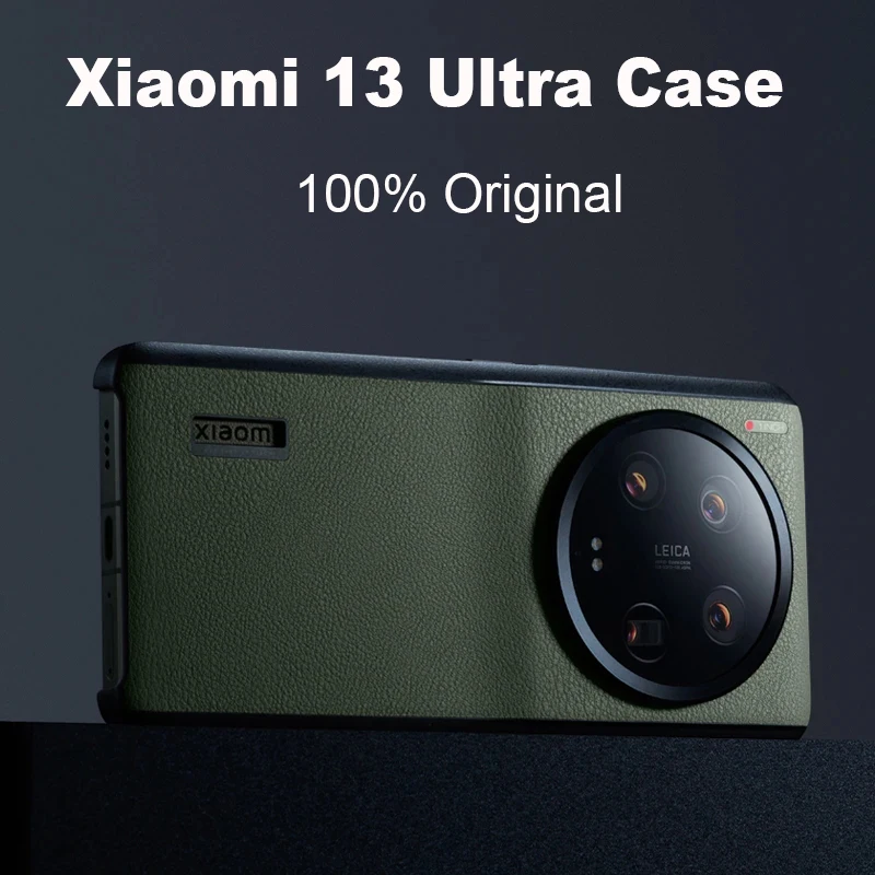 MI 13 Ultra for Xiaomi 13 Ultra Case 100% Original Leather + PC Protection Cover – תיאור ובדיקה מפורטת
