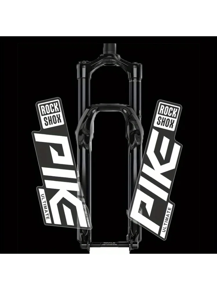 AliExpress NONE Personalize your bike look with 2 Pieces/1 Set Roshox PIKE Front Fork Stickers, Waterproof Transparent Decals, Suitable for