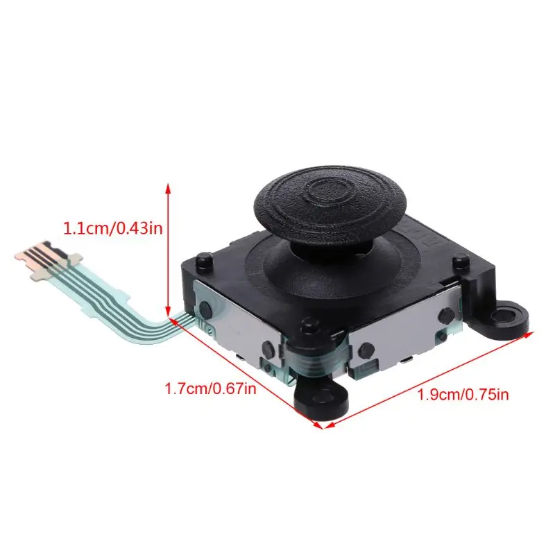 For PSVita PS 3D Analog Joystick Controller Thumb Replacement for PSV2000 for PSV Analog Repai