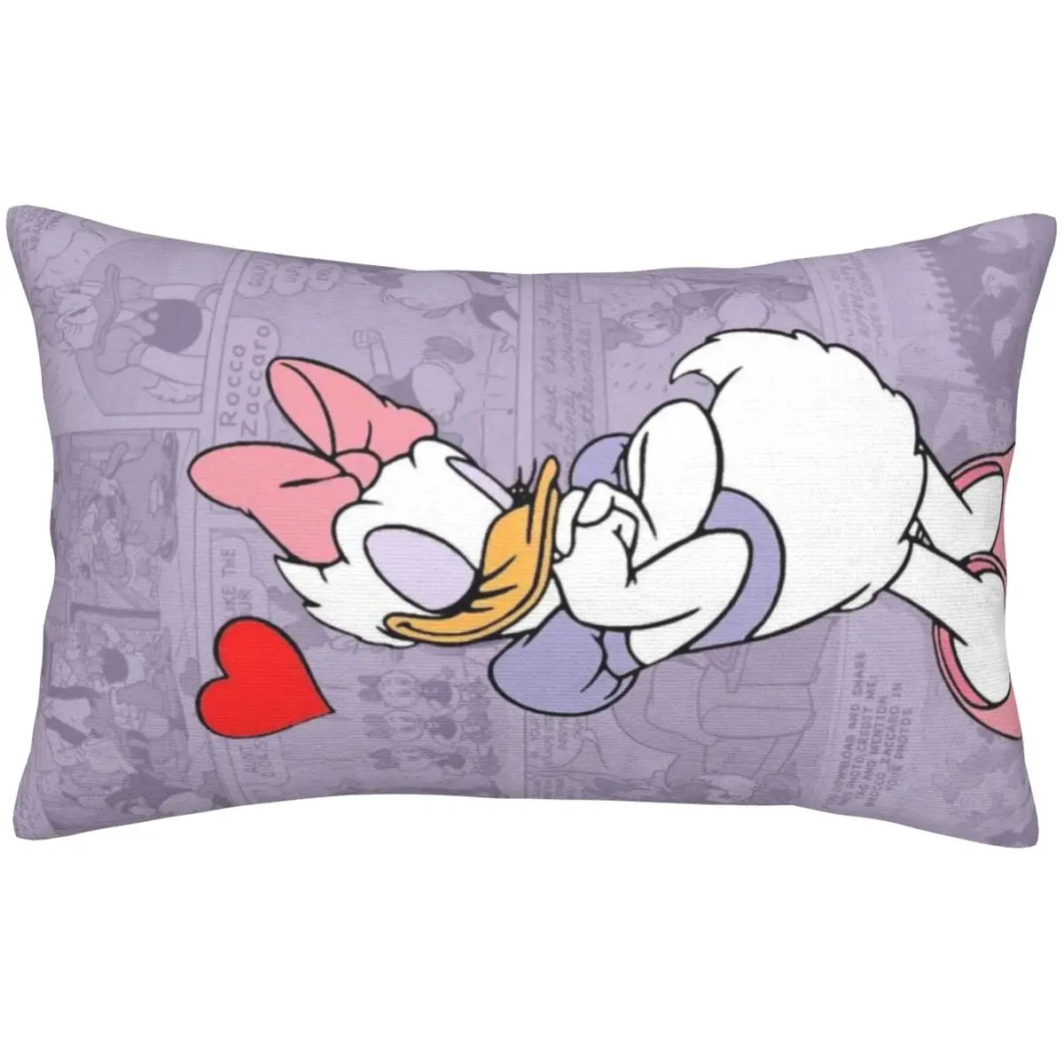 

Наволочка с изображением утки и Дональда Дака, постельное белье для детей, двустороннее двустороннее постельное белье для девочек, очень мягкое постельное белье, подарок, наволочка