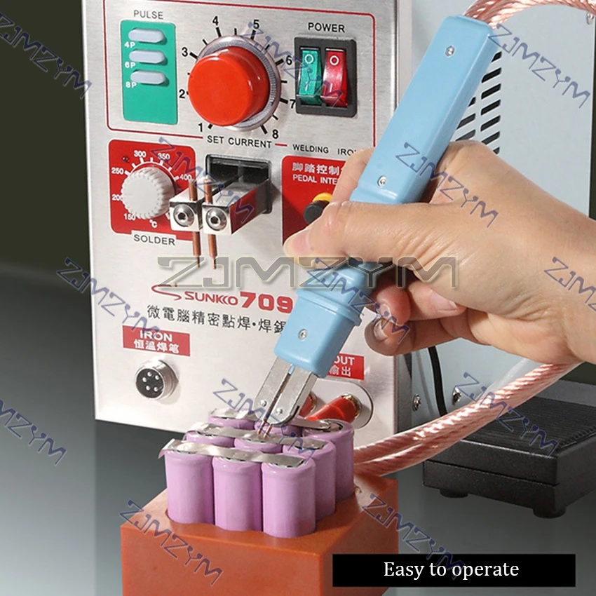 SUNKKO HB-71A Spot Welding Pen for Lithium Battery Professional Welding Pen For 709A 709AD+ Series Spot Welders Y type O type