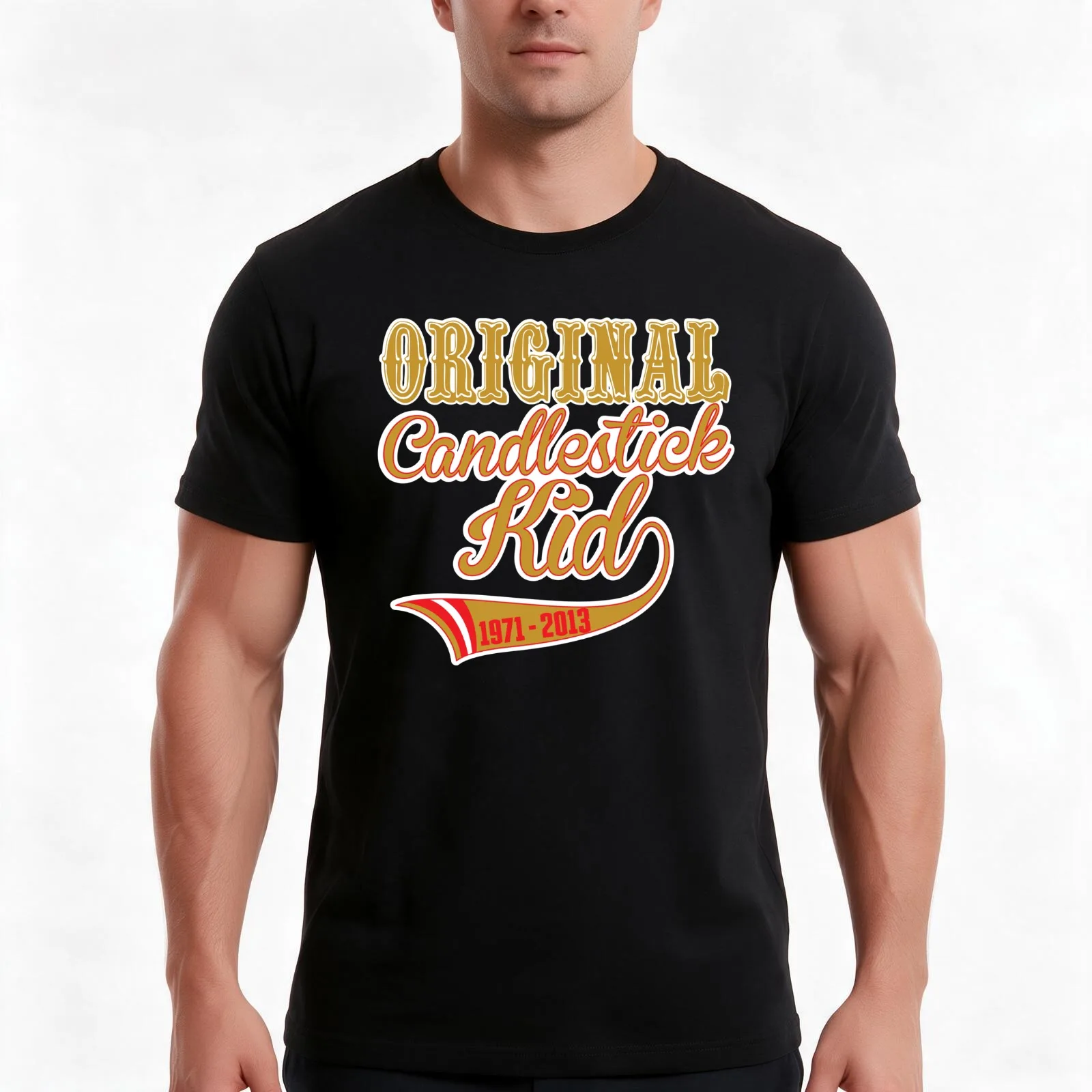 ORIGINAL CANDLESTICK KID T-Shirt Summer Casual Cotton Tee Oversized Streetwear Tops Vintage Graphic Print Unisex Men Women