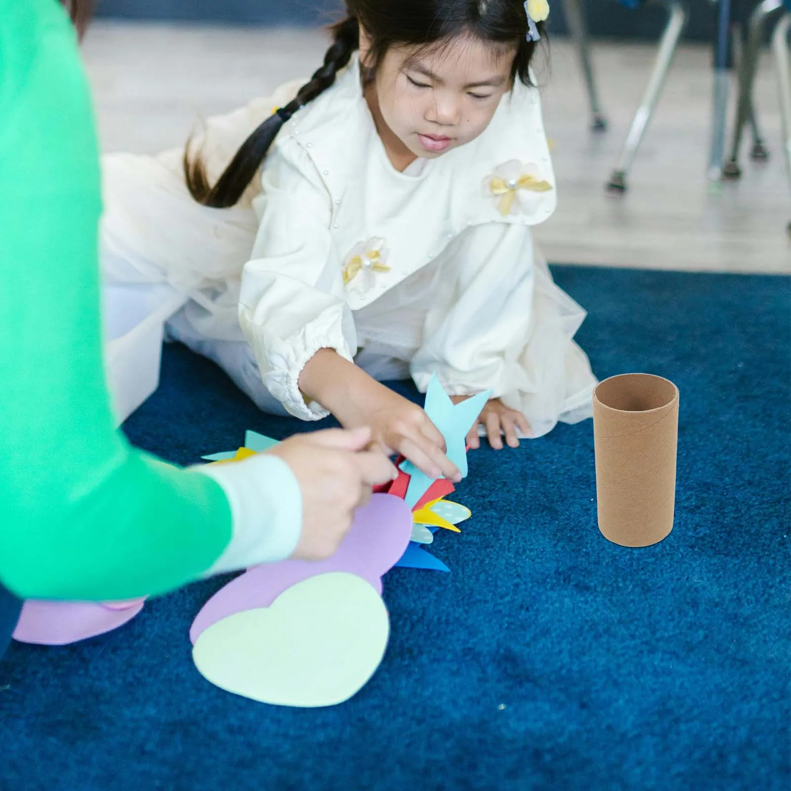 

30pcs Craft Rolls Eco-Friendly Paperboard For Diy Art Kids School Projects Kindergarten Supplies Craft Paper Tube Cardboard