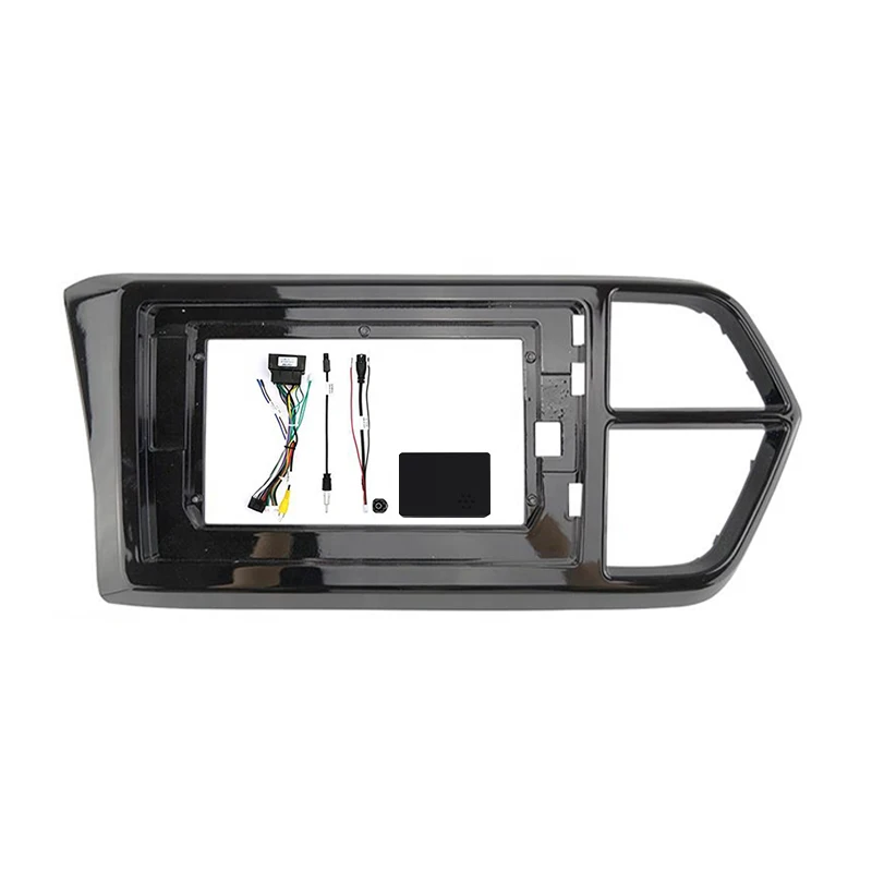 

Double Din Car DVD Frame for 2019+ Volkswagen Jetta Interior Accessories 10.1-inch Car Radio DVD Player Bracket Kit