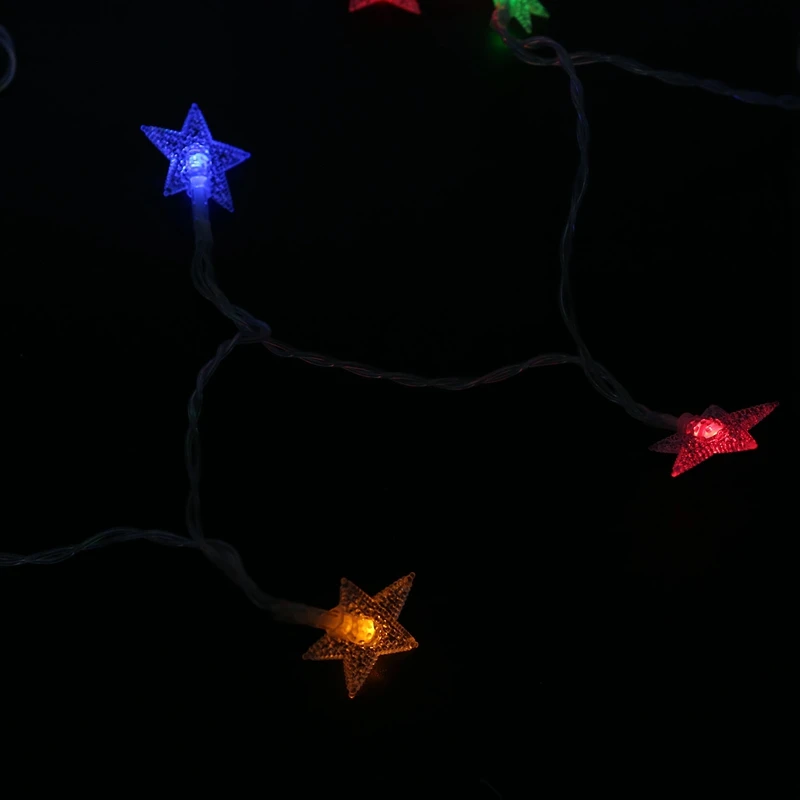 Décoration d'éclairage extérieur LED avec télécommande, USB 5V, 10 m, 60 LED