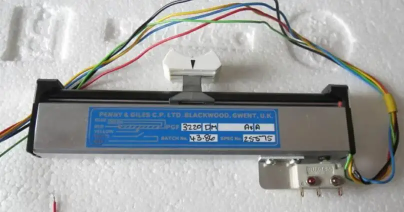 

3220 imported PENNY&GILES C.P.LTD.BLACKWOOD, GWENT direct sliding pusher potentiometer