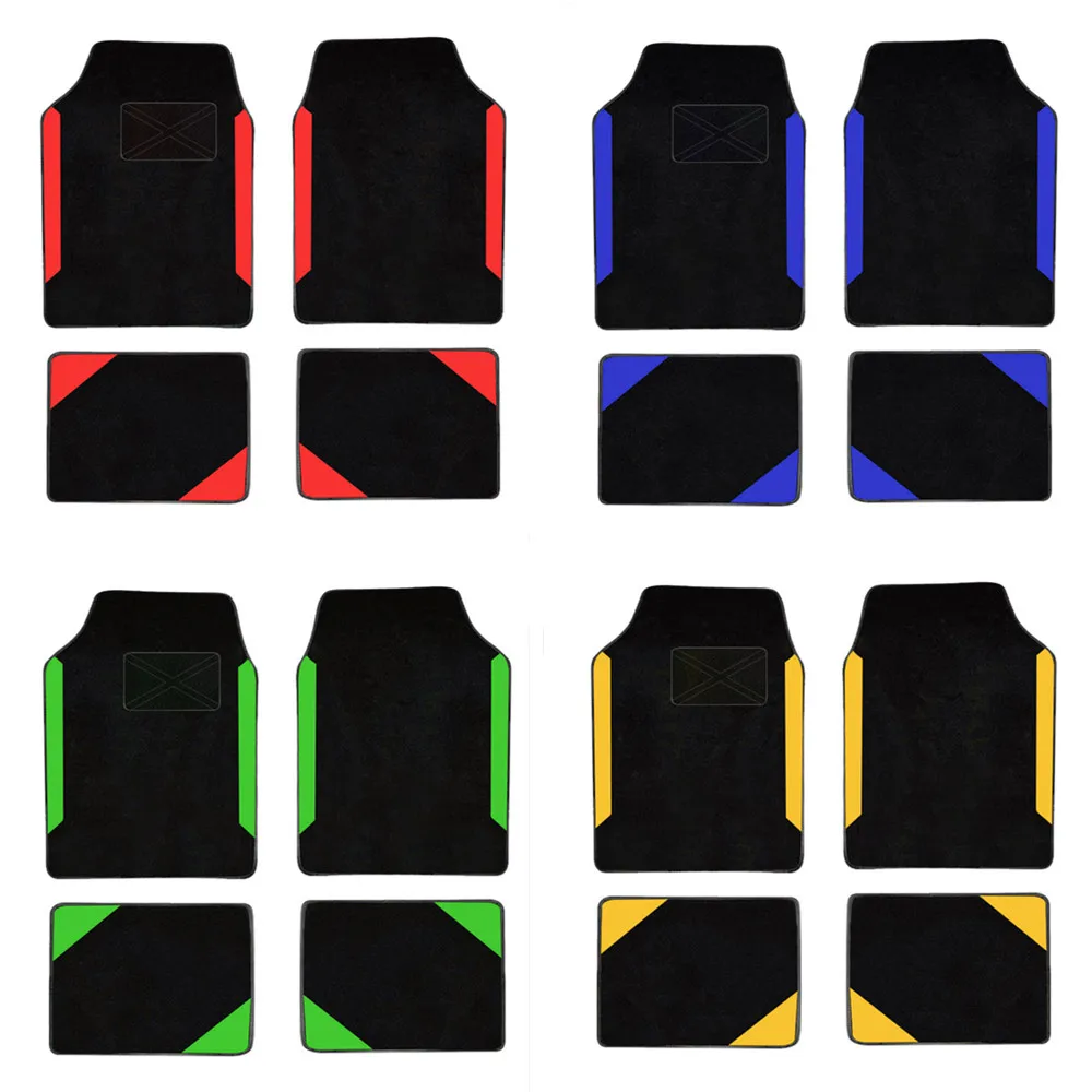 

Car Floor Mats Universal For VOLVO C30 C70 S40 S60 S70 S80 S90 V40 V50 V60 V90 4PCS Suede Carpet Auto Interior Accessories