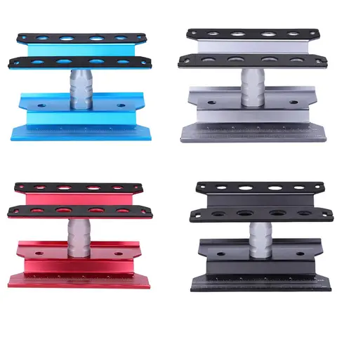 새로운 금속 RC 자동차 워크스테이션 작업 스탠드 수리 360도 회전 1/8 1/10 1/12 1/16 스케일 모델