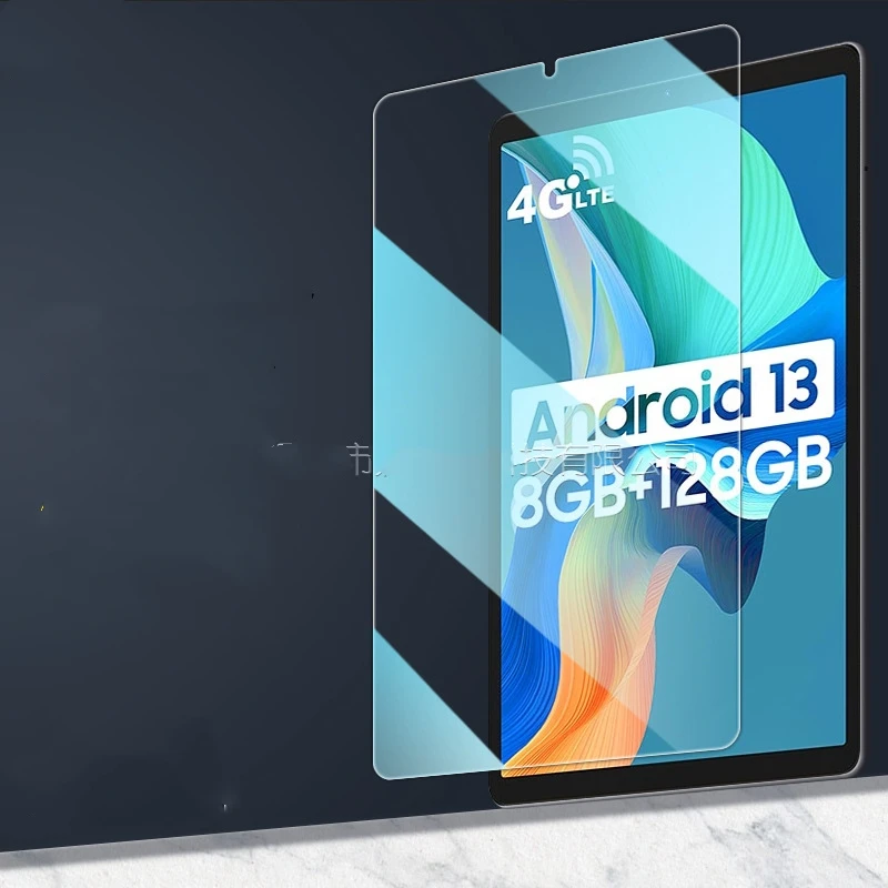 ブラックビュータブ用強化ガラススクリーンプロテクター60、8.68インチ、2個