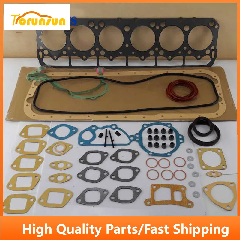 

New DM100 Cylinder Overhaul Full Gasket Kit With Head Gasket For Hino