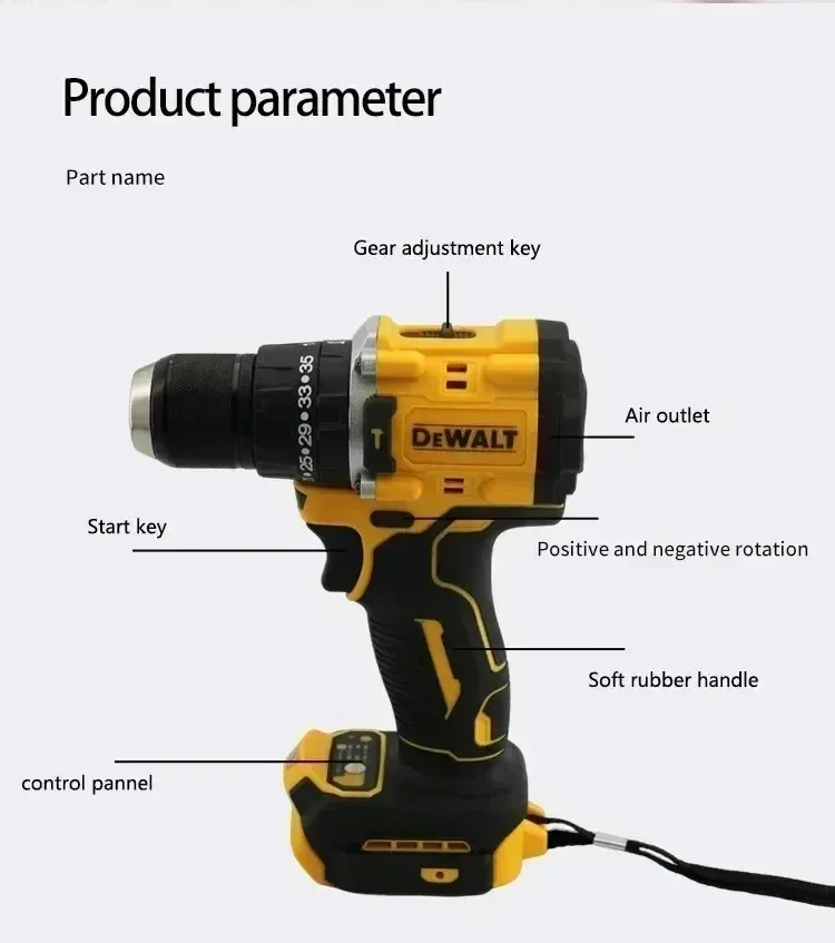بطارية ليثيوم DEWALT 20V 5Ah أصلية DCB805 مع حماية كاملة وعمر طويل شحن سريع 9Ah، 6Ah، 5Ah، 2Ah قدرة عالية