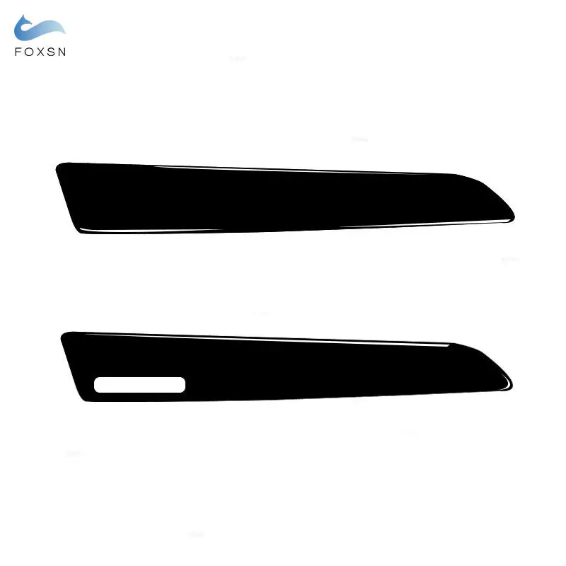 For Audi Q3 2013 2014 2015 2016 2017 2018 LHD RHD Piano Black Car Accessories Co-Pilot Side Dashboard Panel Decorative Strip