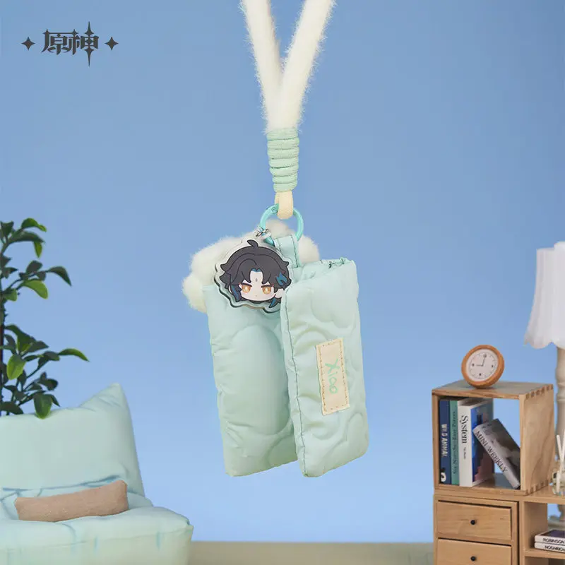 

[Official Merch] GS Imapct Game Anime Sweet Dream Whispers Cos Neuvillette Xiao Tighnari Kamisato Ayato Kinich Cloud Pouch Gift
