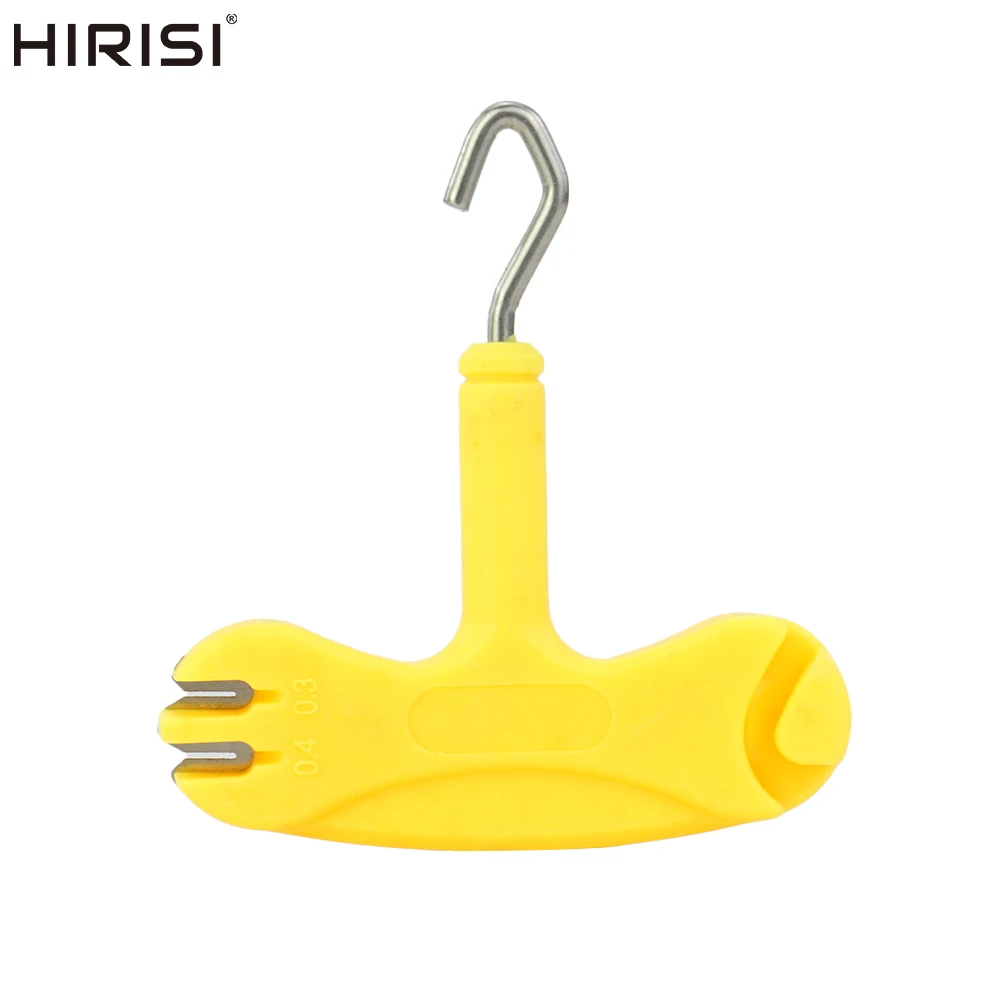 Hirisi Carp Fishing Tool Knot Puller Line Stripper to Remove Coated Multifunctional Fishing Equipment Fishing Accessories BT14