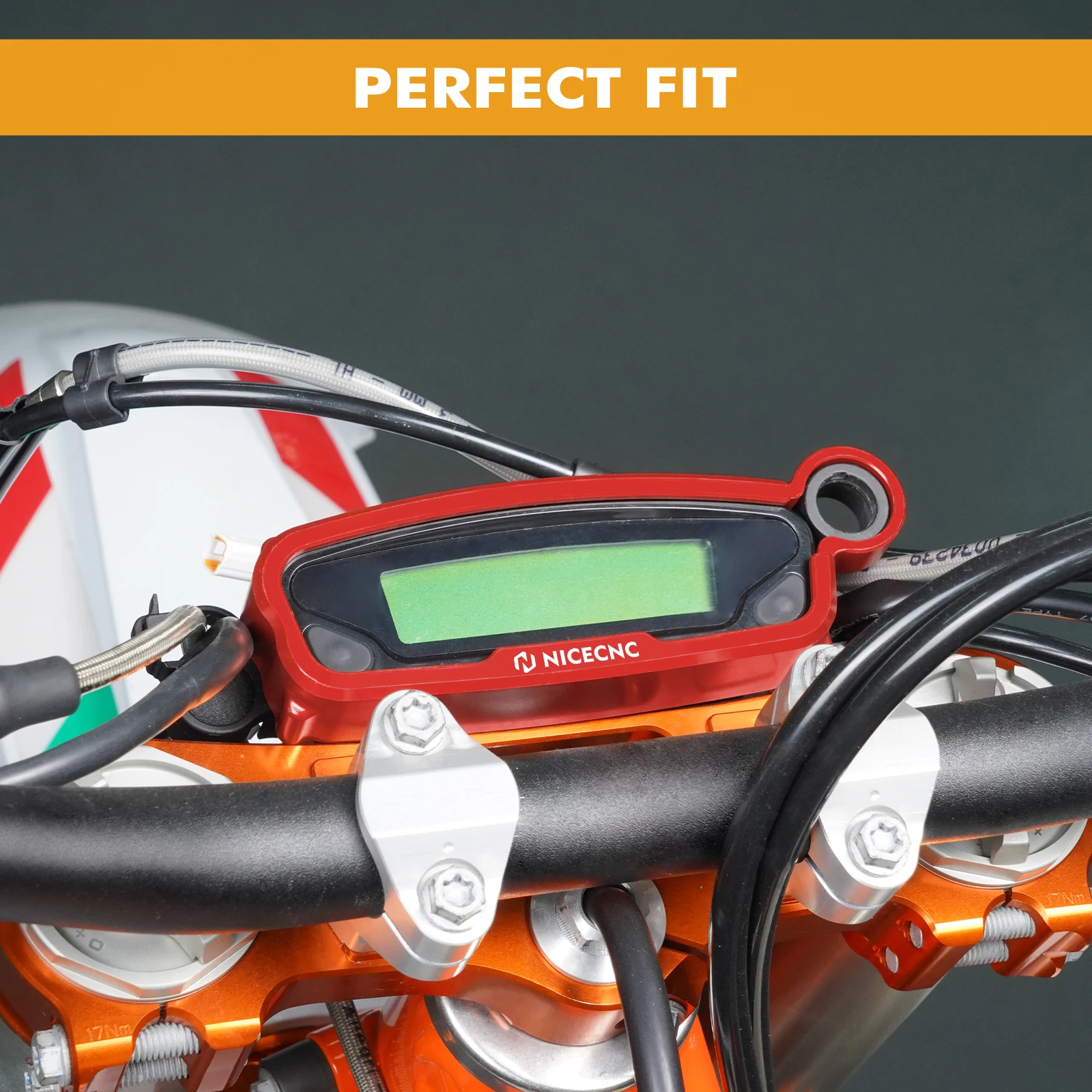 NICECNC ل GasGas EC 300 EC 250 EC250F ECF 350 2021-2023 سبيدو عداد المسافات غطاء حامي ل Husqvarna TE 300 FE 250 FE 450