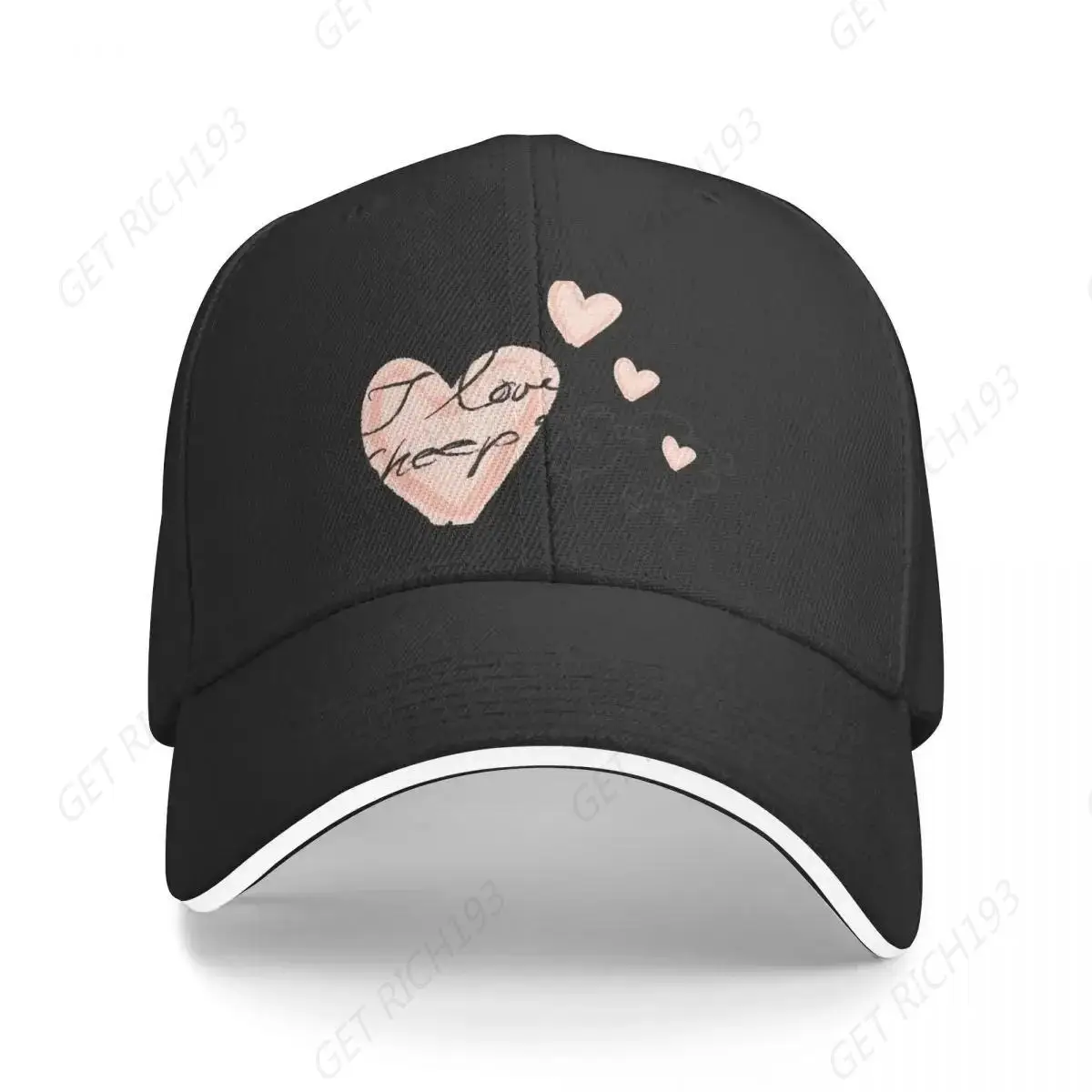 

I Love Sheep Cap Baseball Cap Bucket Hat Sunscreen Military Tactical Cap Man Women One Size