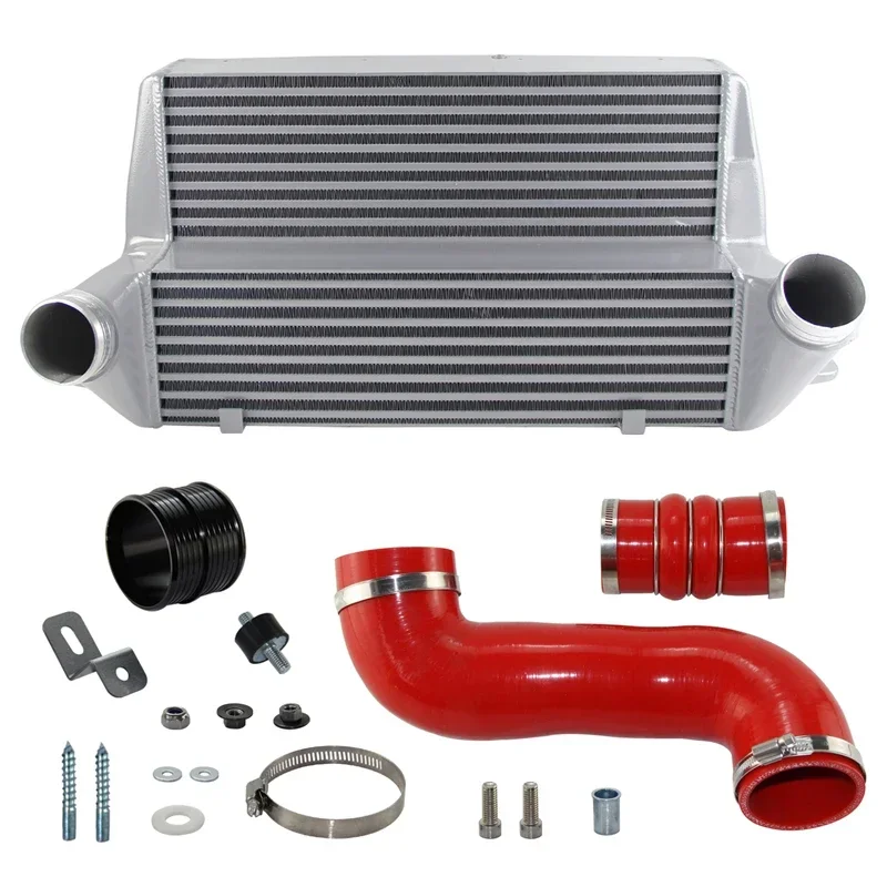 Para evo iii bmw 335 (x)i kit intercooler de competição e90/e91/e92/93 335is e92 135i e82/e88 1erm e82 n54 & n55 motor preto/azul/vermelho