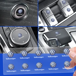 Car Window Lift Button Sticker Steering Wheel Decal Car Styling For Volkswagen VW RLine R Golf Amarok T5 ID3 T-Cross Polo Arteon