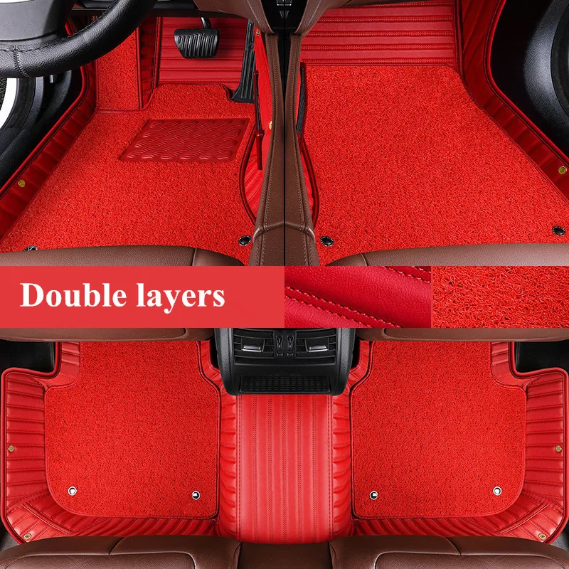 Best quality rugs! Custom special car floor mats for MG ZS 2024-2018 wear-resisting durable waterproof double layers carpets