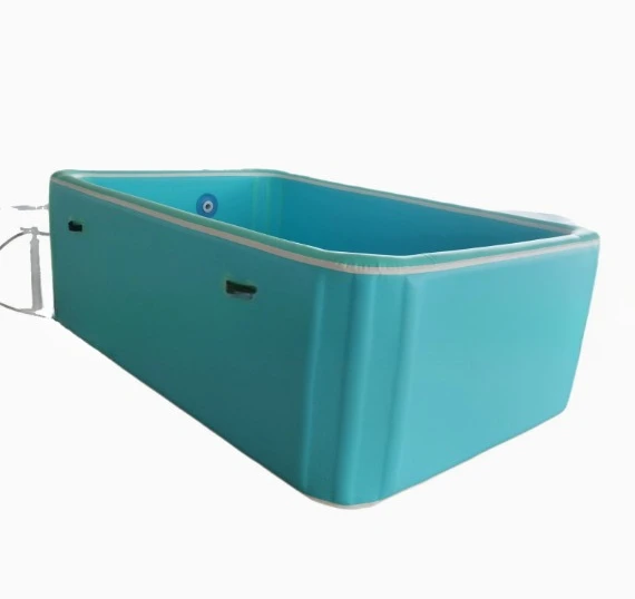 

Customizable PVC Outdoor Rectangular Inflatable Pool for Portable Backyard Adult Swimming Pool