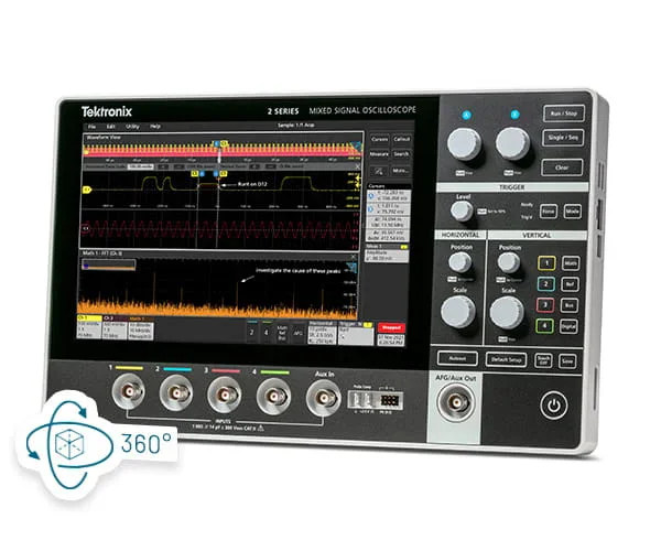 2 Series MSO Portable Mixed Signal Oscilloscope MSO22 MSO24