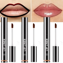 Peel Off Lip Liner Stain Non-Stick Cup Lip Tattoo Peel Off Waterproof Lasting Comfortable Vivid Peel Lip Stain for Beauty Lips