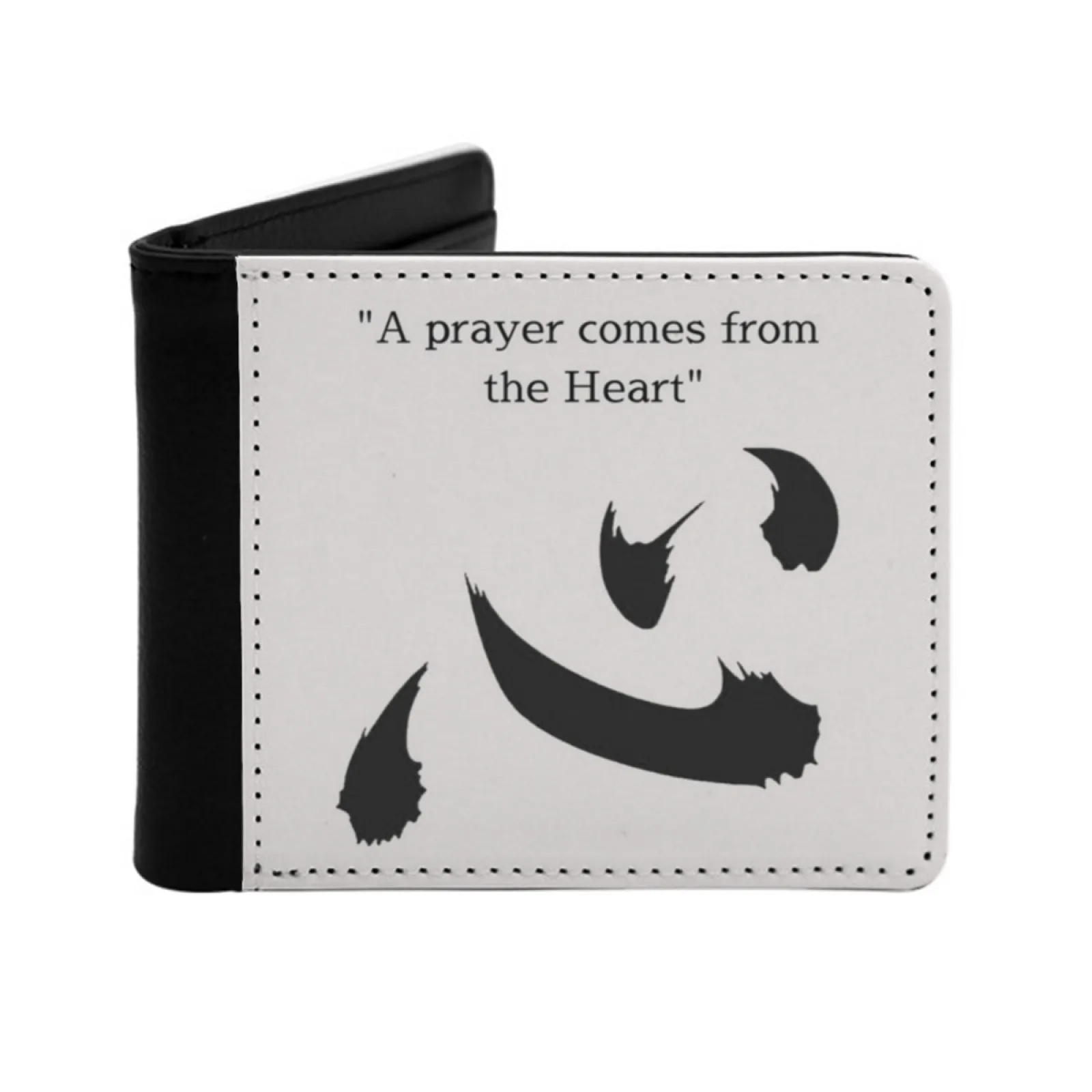 

Prayer Comes From The Heart Hunter Personalized Wallet For Men And Women Pu Leather Short Pocket Purse Hxh Hunter X Hunter