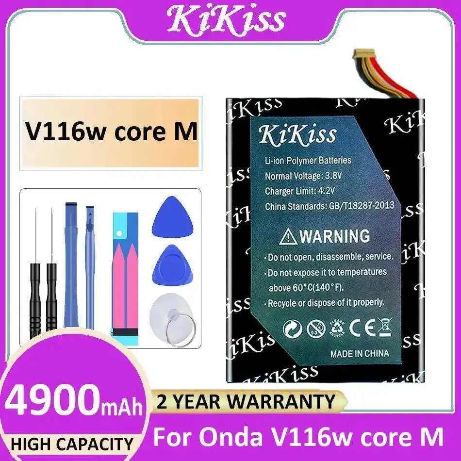 

Long-Lasting For Onda V116w Core M Laptop Battery Safe 4900Mah