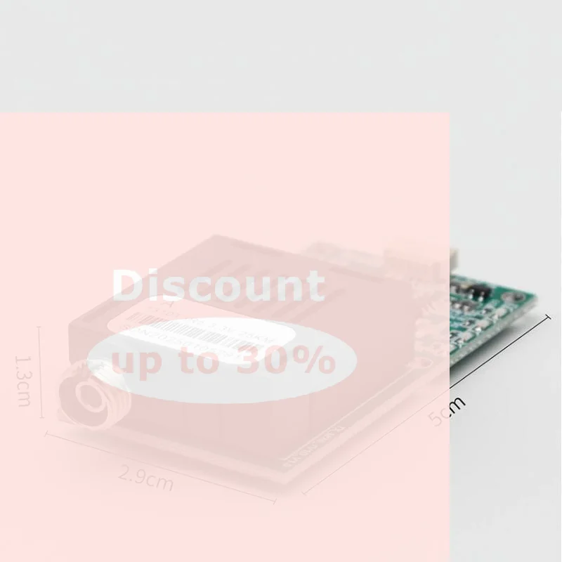 [TTL Optical Transceiver Module DC 5.5-26V FC Interface For Drones Terminal Equipment RX/TX/AV/VCC/GND 20KM/40KM/60KM]